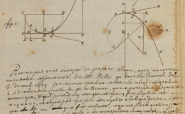 Extrait d’une lettre de Pierre Varignon à Jean Bernoulli, 30 mai 1705